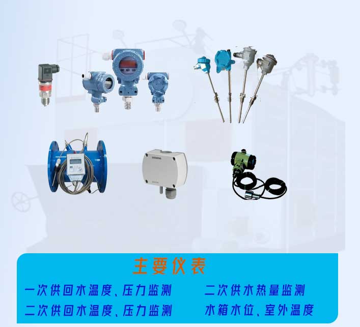换热站无人值守系统自控仪表
